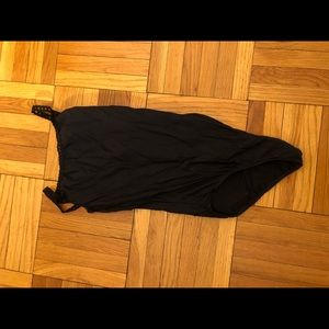 Wear Moi Black Leotard, worn and loved